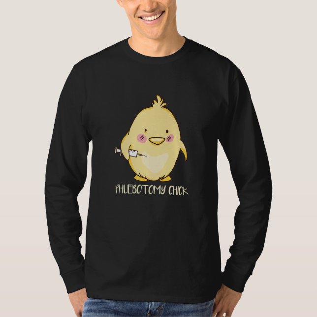 Camiseta Phlebotomist Phlebotomy Chick   (Frente)