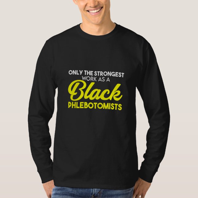 Camiseta Phlebotomist Phlebotomy Technician (Frente)