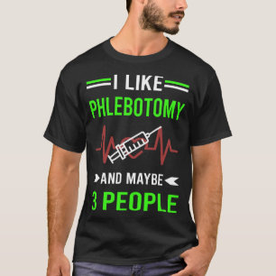 Camiseta Phlebotomist Verde 3 Pessoas Phlebotomy