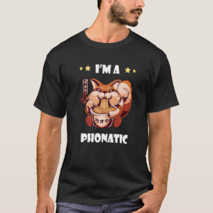 Camiseta Pho Bowl Squirrel Vietnamita Pho Soup Comida Asiát