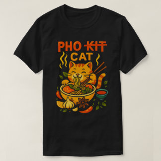 Camiseta Pho Cat Noodle Burst