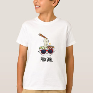 Camiseta Pho Claro Engraçado Pho Soup Noodle Pun