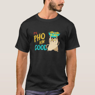 Camiseta Pho Good Cat Pho Bowl Pho Noodle Sopa Asiática Pho