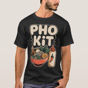 Camiseta Pho Kit Sopa de Macarrão Vietnamita com Ervas Lima