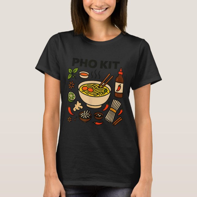 Camiseta Pho Kit Vietnamese Food  (Frente)