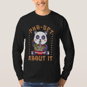 Camiseta Pho Pun Pho Soup Lover Panda Comida Vietnamita Cui
