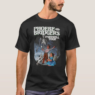 Camiseta Phoebe Bridgers Farewell Tour Clássico em T-Shirt