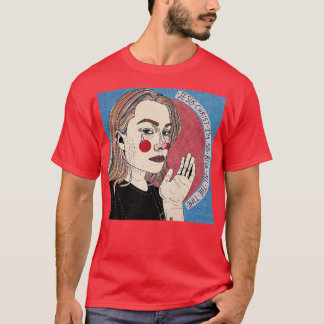 Camiseta phoebe bridgers jesus cristo im tão azul que todo