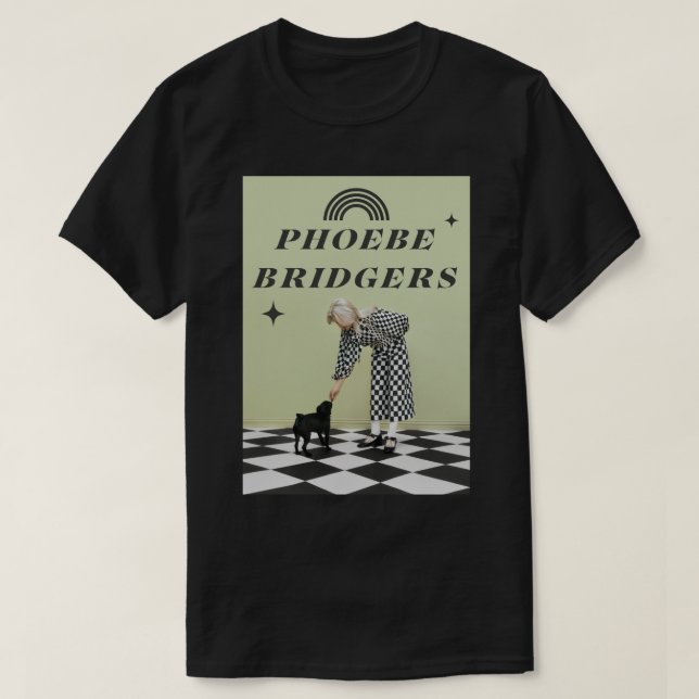 Camiseta Phoebe Bridgers poster (Frente do Design)