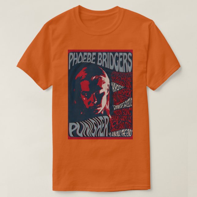 Camiseta Phoebe Bridgers Psy (Frente do Design)