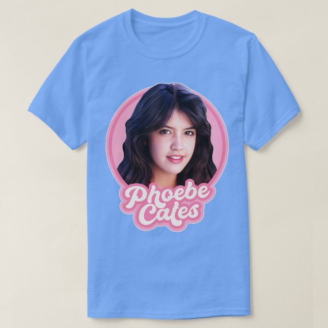 Camiseta Phoebe Cates 80s Celebrity Crush (Frente do Design)