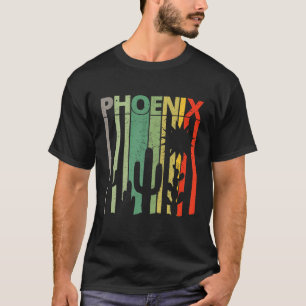 Camiseta Phoenix   Anos 80 Vintage Retro Phoenix Desert Sun