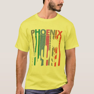 Camiseta Phoenix Anos 80 Vintage Retro Phoenix Sun Desert