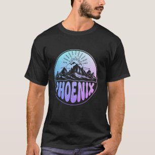 Camiseta Phoenix Arizona Vintage Montanhas Retro