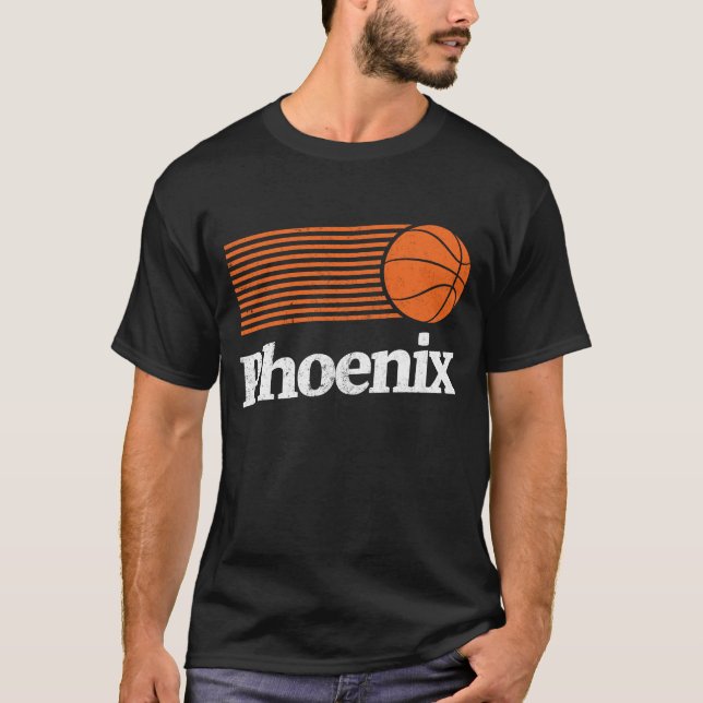 Camiseta Phoenix Basball Retro City State B-Ball (Frente)