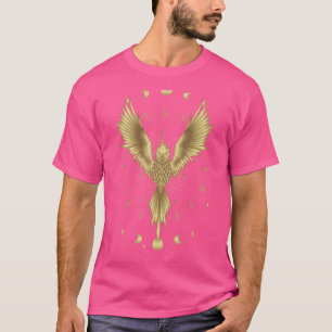 Camiseta Phoenix Bird Moon Fases da Bruxa Palmistry Pagan