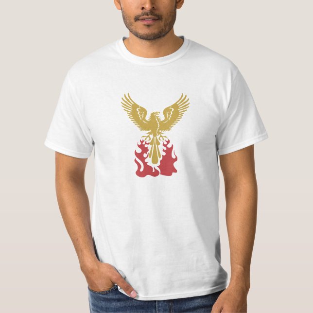 Camiseta Phoenix da cinza (Frente)