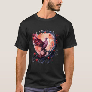 Camiseta Phoenix Fire Phoenix Bird Mythic Bird Rejuvenati