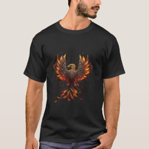 Camiseta Phoenix Firebird Phoenix Fogo Phoenix Pássaro Phoe