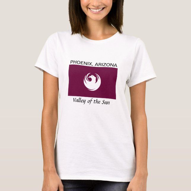 Camiseta Phoenix Flag "Valley of the Sun" (Frente)
