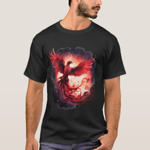 Camiseta Phoenix Mythic Bird Fire Phoenix Bird Rejuvenati