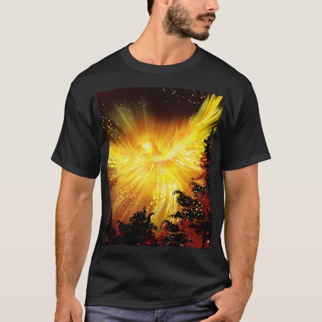 Camiseta Phoenix no Voo (Frente)