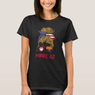 Camiseta Phoenix Para Raparigas Phoenix Arizona Ortod Sinal