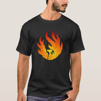 Camiseta Phoenix para t escuros