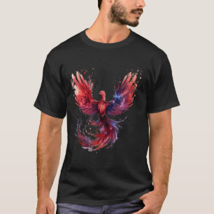 Camiseta Phoenix Reborn Rejuvenescimento da Ascensão Phoeni