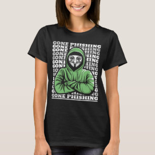 Camiseta Phone Phishing - Hacking Ético - Chapéu Branco Pre