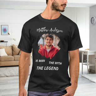 Camiseta Photo man myth legend name