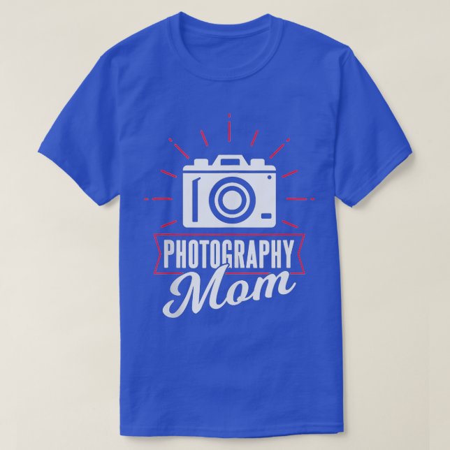 Camiseta Photograhpy Mom Camera Photographer Photography Mo (Frente do Design)