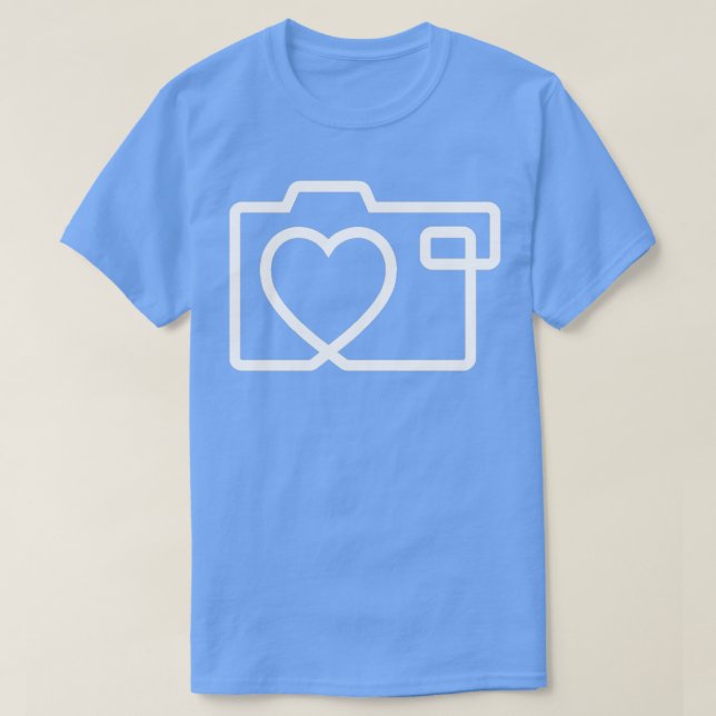 Camiseta Photographer Lover Photography Cameraman Camera T  (Frente do Design)
