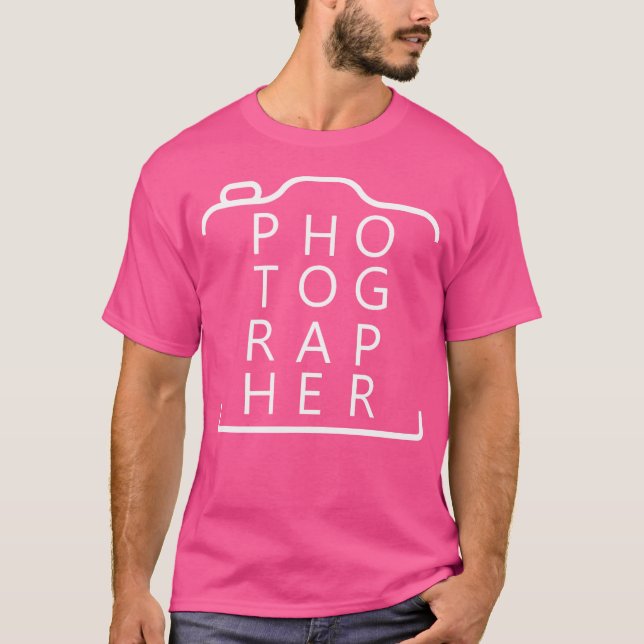 Camiseta Photography Lover'S Photographer (Frente)