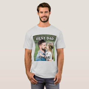 Camiseta PhotoPop Melhor Pai Por Par Ano Personalizado Tend