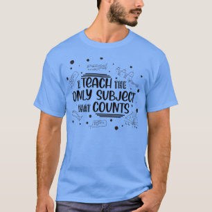 Camiseta Phrase do Professor de Matemática