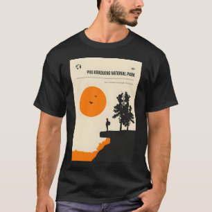 Camiseta Phu Kradueng National Park Vintage Viagem minimame