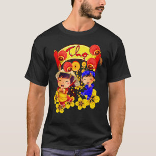 Camiseta Phuc Loc Tho 2022 Tet Vietnamita Ano do Tigre