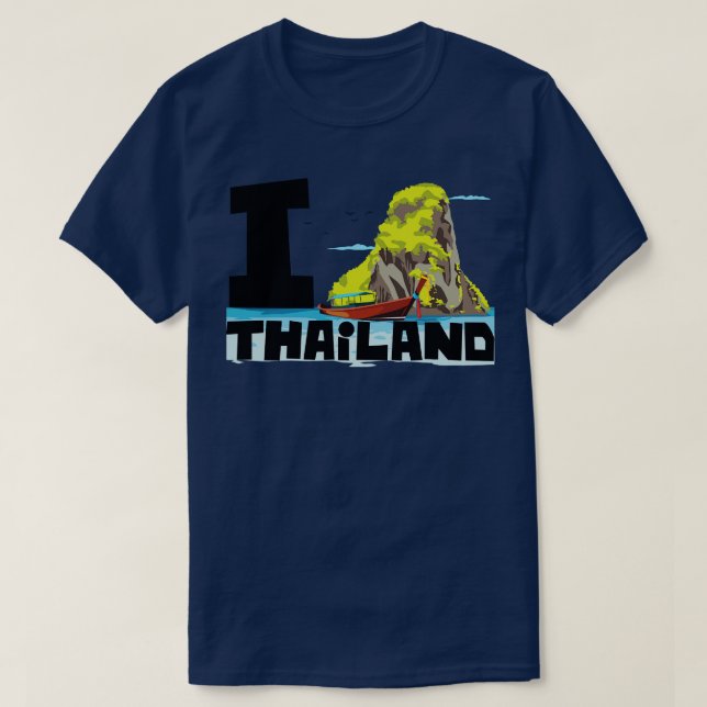 Camiseta Phuket Tailândia (Frente do Design)