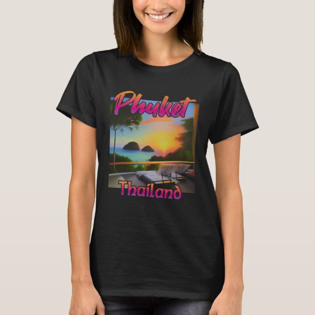 Camiseta Phuket Tailândia 1 (Frente)