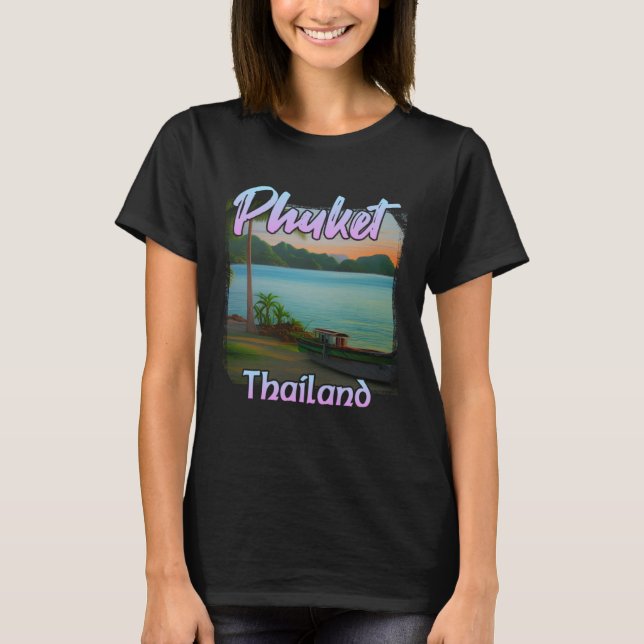Camiseta Phuket Thailand (Frente)