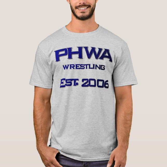 Camiseta PHWA 1, Est. 2006, luta (Frente)