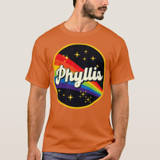 Camiseta Phyllis Rainbow No Space Vintage Style