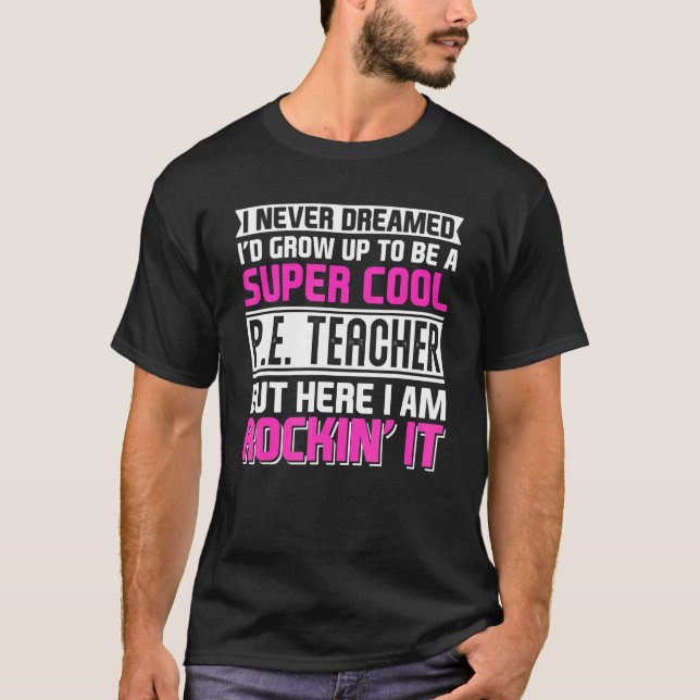 Camiseta Physical Education PE Teacher Back To School (Frente)