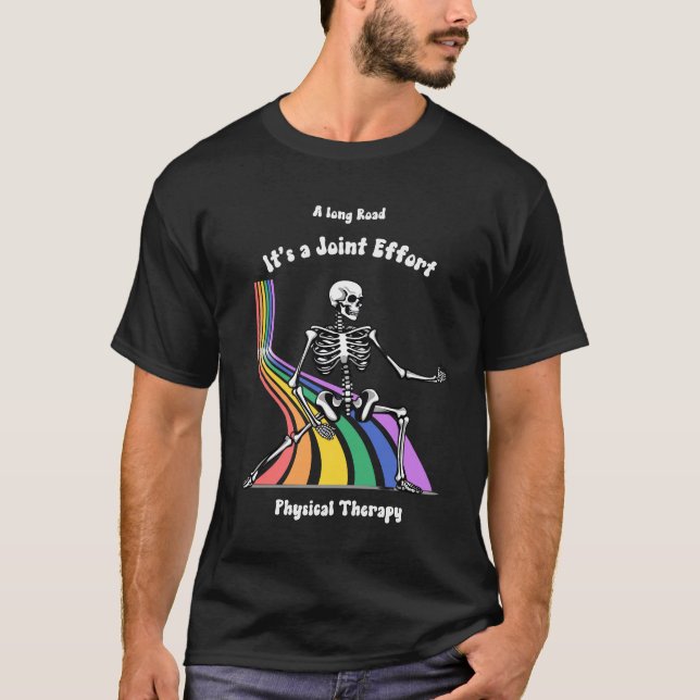 Camiseta Physical Therapist humorous "It's a Joint Effort (Frente)