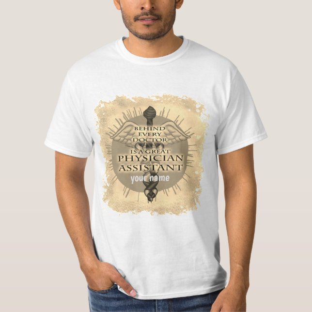 Camiseta Physician Assistant Caduceus (Frente)