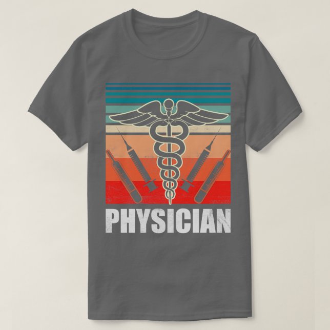 Camiseta Physician MD Student Medical Practitioner Doctor (Frente do Design)
