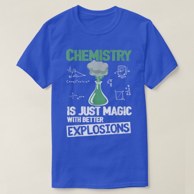 Camiseta physics science teacher organic chemistry science  (Frente do Design)