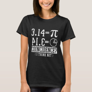 Camiseta Pi 3.14 14 de Matemática Feliz Coincidência de Ani