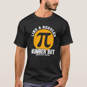 Camiseta Pi Como Um Número Normal, Mas Infinitamente Mais